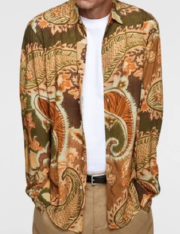 Camasa Zara, mix culori