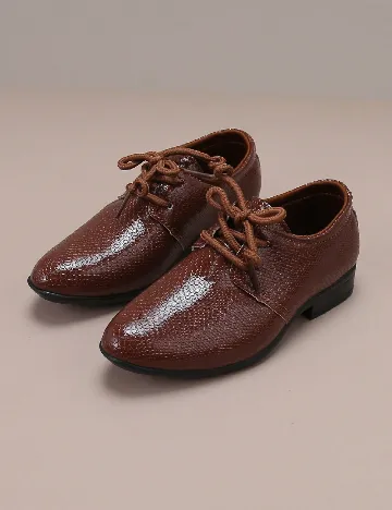 Pantofi Shein Kids, maro