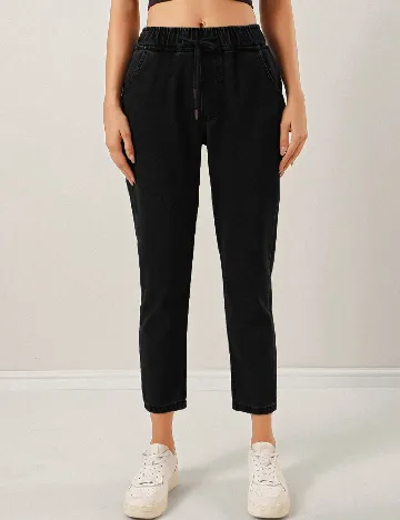 Pantaloni SHEIN, negru