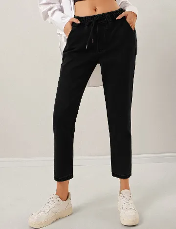 Pantaloni SHEIN, negru