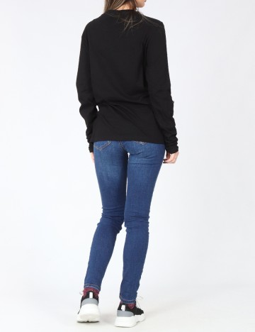 Bluza Bershka, negru