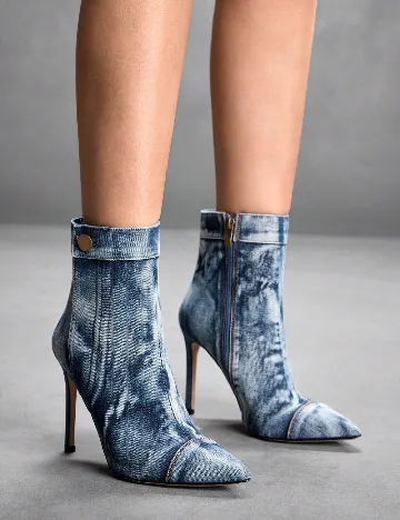 Botine SHEIN, albastru