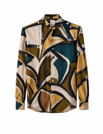 Camasa Zara, mix culori