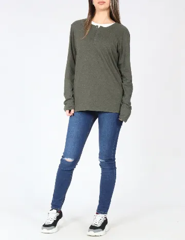 Bluza Bershka, verde