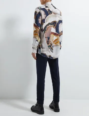 Camasa Zara, mix culori