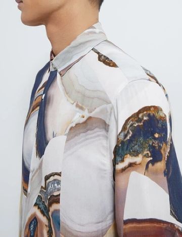 Camasa Zara, mix culori