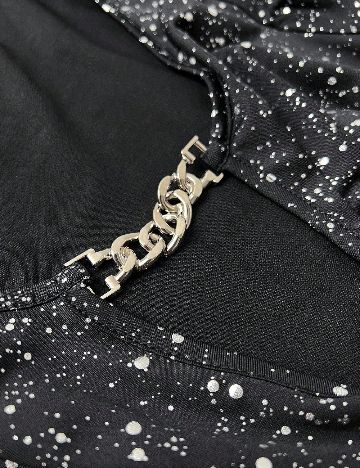 Rochie medie SHEIN CURVE, negru