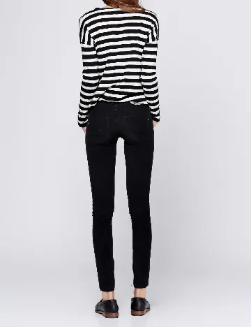 Pantaloni Pull&Bear, negru
