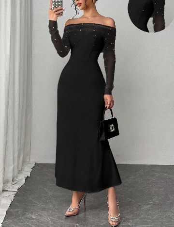 Rochie lunga SHEIN, negru