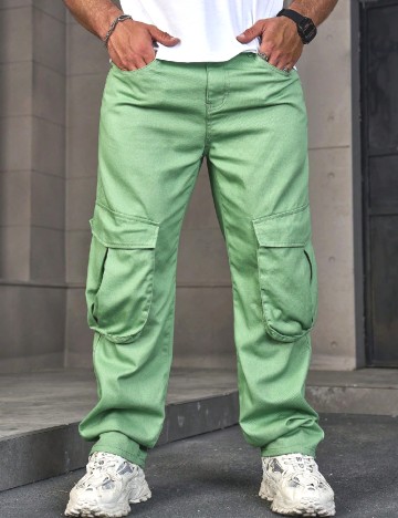 Pantaloni SHEIN, verde