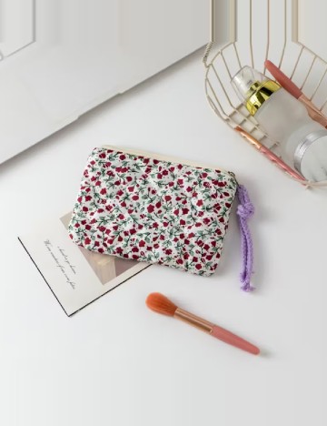 Portfard SHEIN, floral print