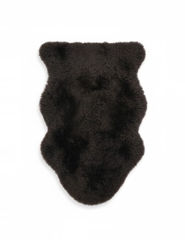 Piele de miel naturala din Noua Zeelanda, negru