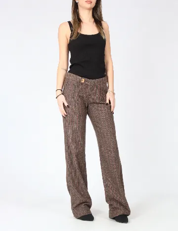 Pantaloni Bershka, maro