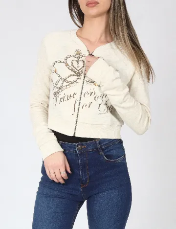 Bluza Bershka, crem