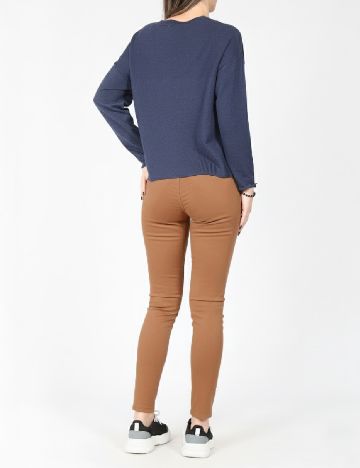 Pantaloni Bershka, maro