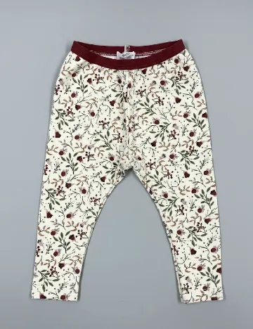 Pantaloni Zara, crem