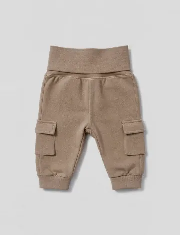 Pantaloni Zara, maro