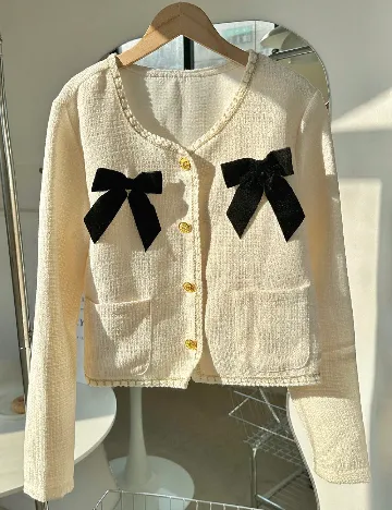 Cardigan SHEIN, crem