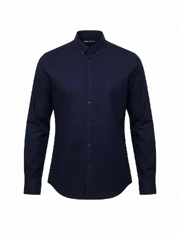 Camasa Bershka, bleumarin