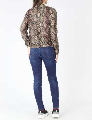 Blugi Bershka, albastru