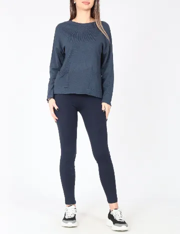 Colanti Bershka, albastru