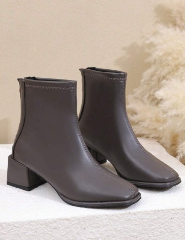 Botine SHEIN, gri