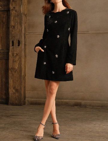 Rochie scurta Anewsta, negru