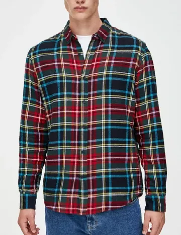 Camasa Pull&Bear, maro deschis