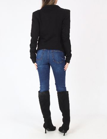 Sacou Bershka, negru