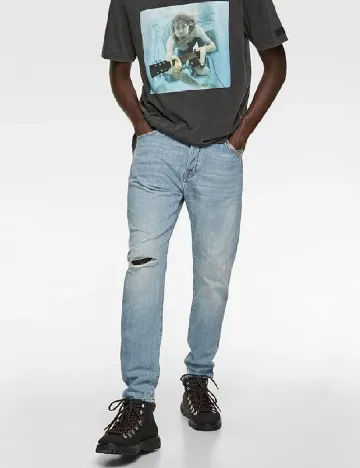 Blugi Zara, albastru