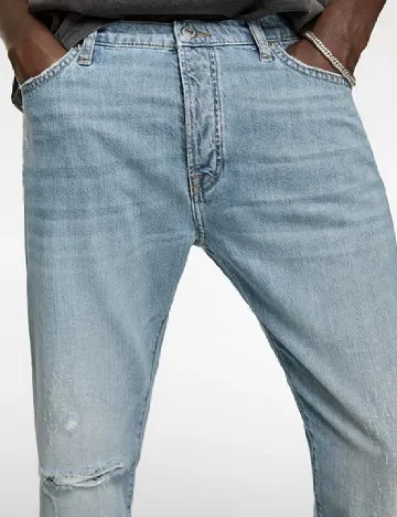 Blugi Zara, albastru