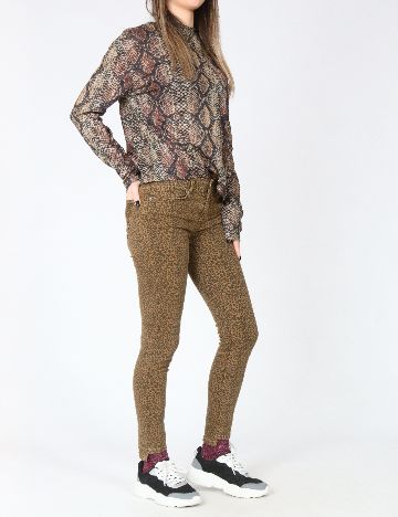 Blugi Zara, animal print