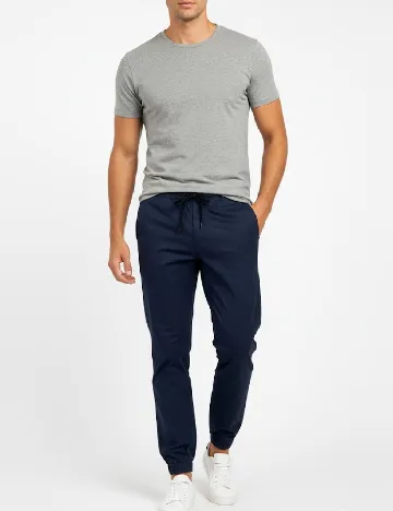 Pantaloni Bershka, bleumarin