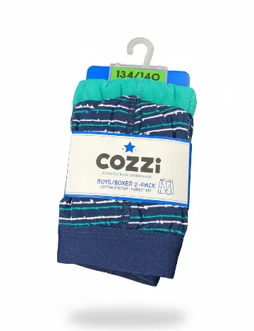 Set Boxeri 2 perechi Cozzi, mix culori