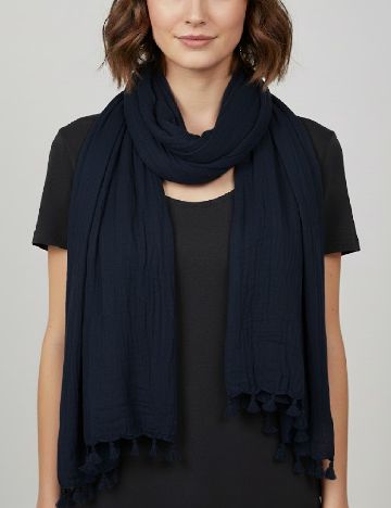 Esarfa Bershka, bleumarin