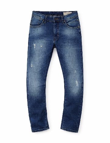 Blugi Bershka, albastru