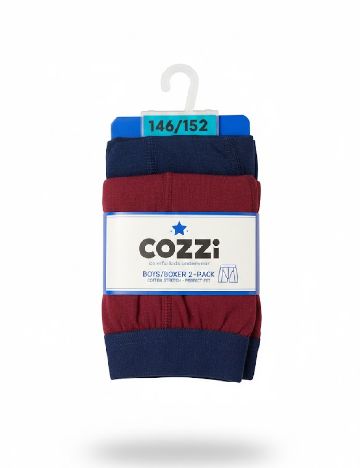 Set Boxeri 2 perechi Cozzi, mix culori