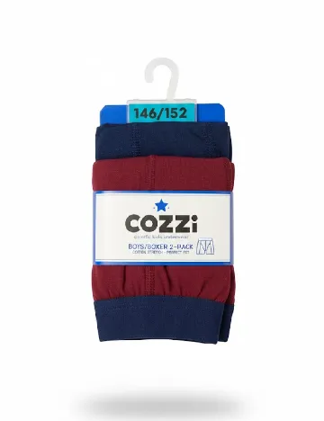 Set Boxeri 2 perechi Cozzi, mix culori