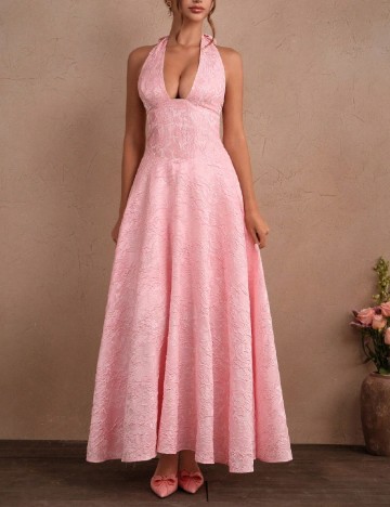 Rochie lunga SHEIN, roz