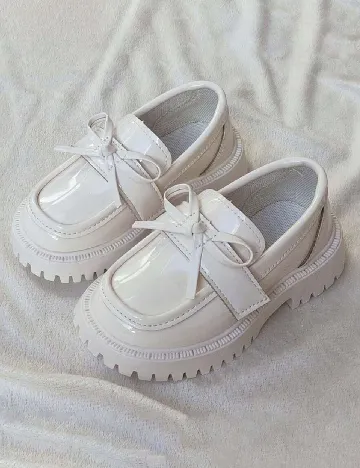 Mocasini Shein Kids, ecru