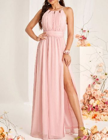 Rochie lunga SHEIN, roz