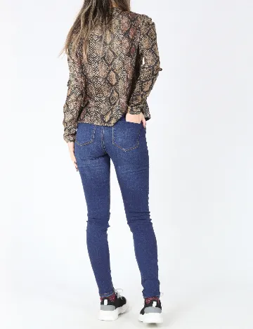 Blugi Bershka, albastru