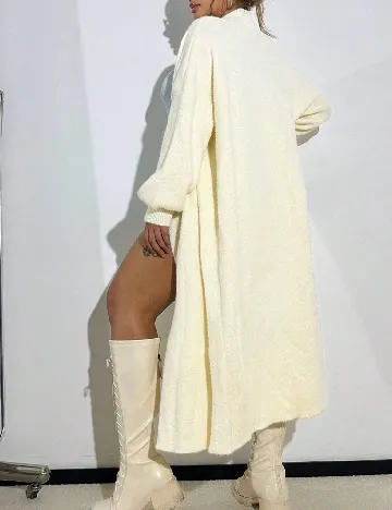 Cardigan SHEIN CURVE, ecru