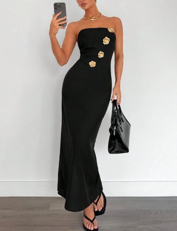 Rochie lunga SHEIN, negru