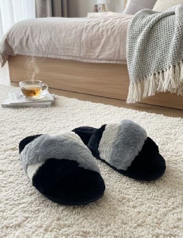 Papuci de Casa, negru