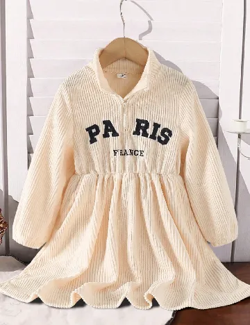 Rochie Shein Kids, ecru