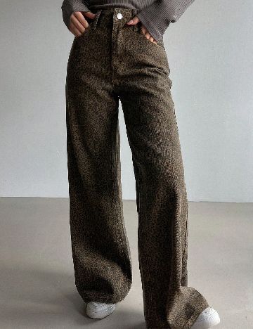 Blugi Dazy, animal print