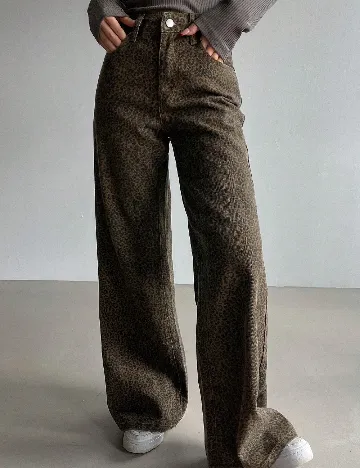 Blugi Dazy, animal print