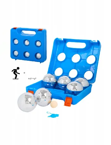 Set joc cu bile Petanque A.I.&E., mix culori