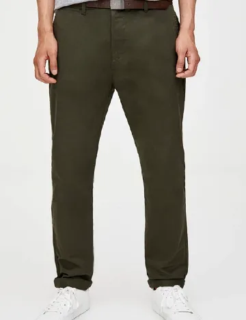 Pantaloni Pull&Bear, verde